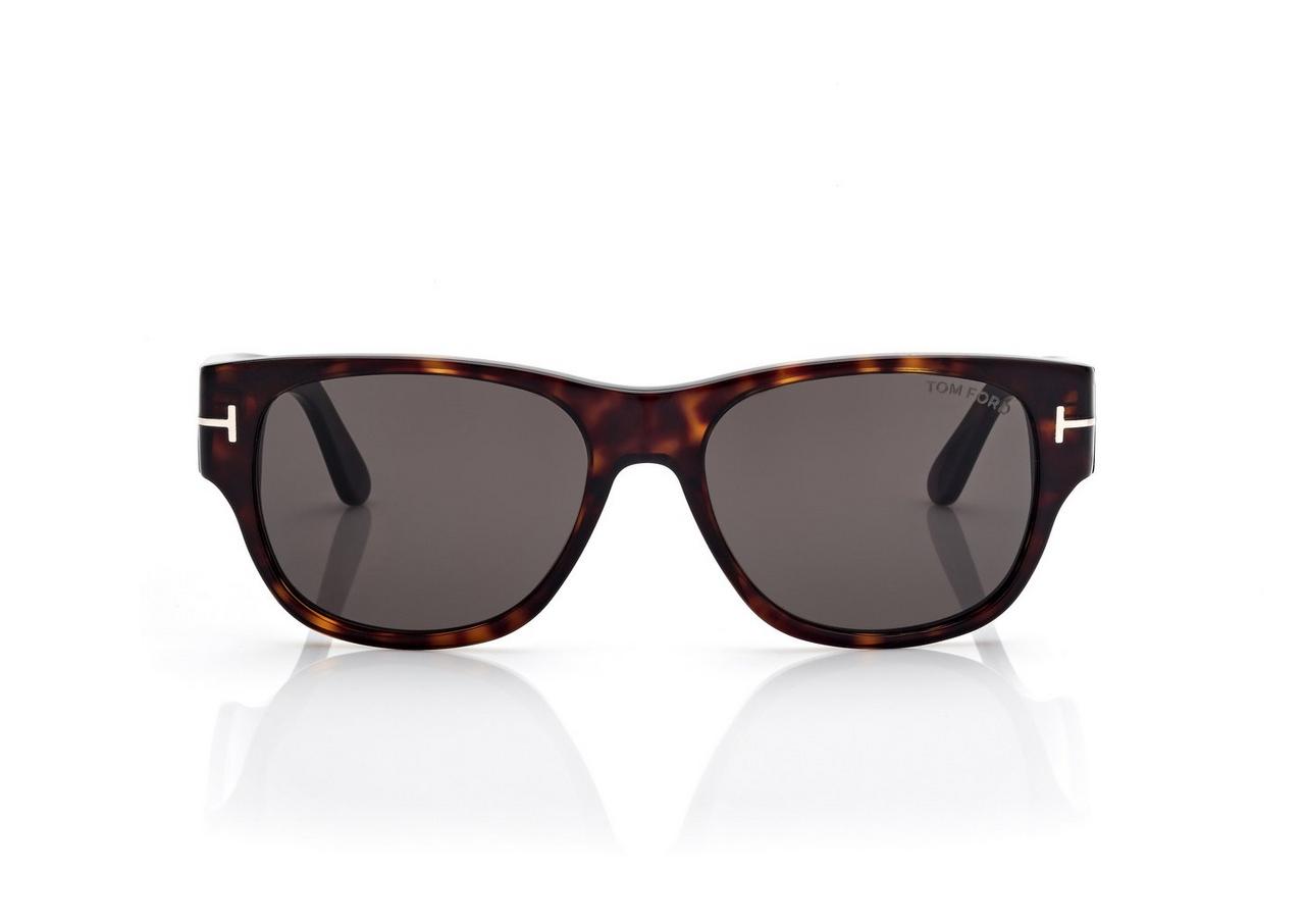 TOM FORD  DARK HAVANA CASSIUS-02 SUNGLASSES