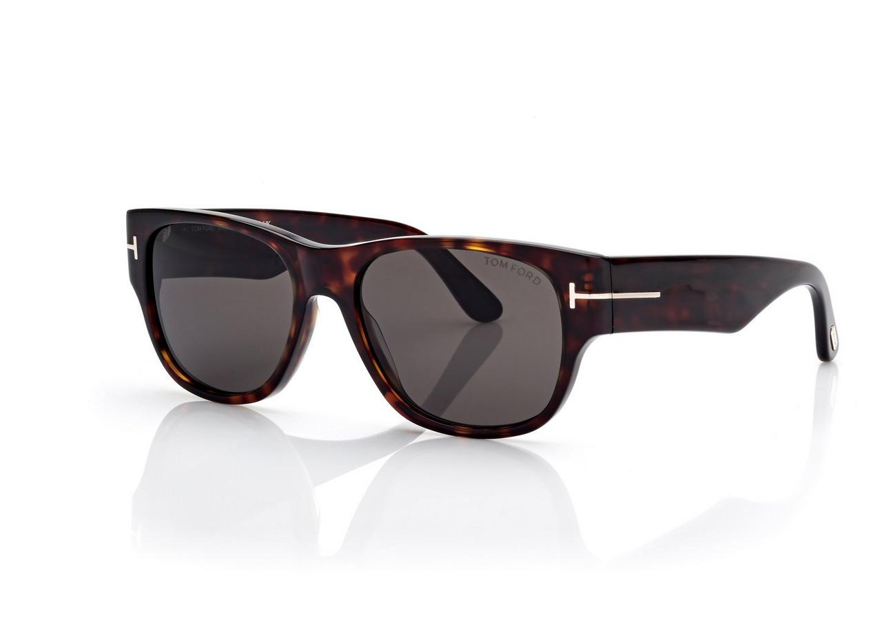 TOM FORD  DARK HAVANA CASSIUS-02 SUNGLASSES
