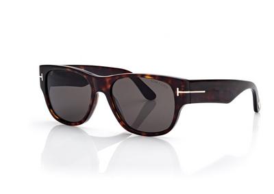 TOM FORD  DARK HAVANA CASSIUS-02 SUNGLASSES
