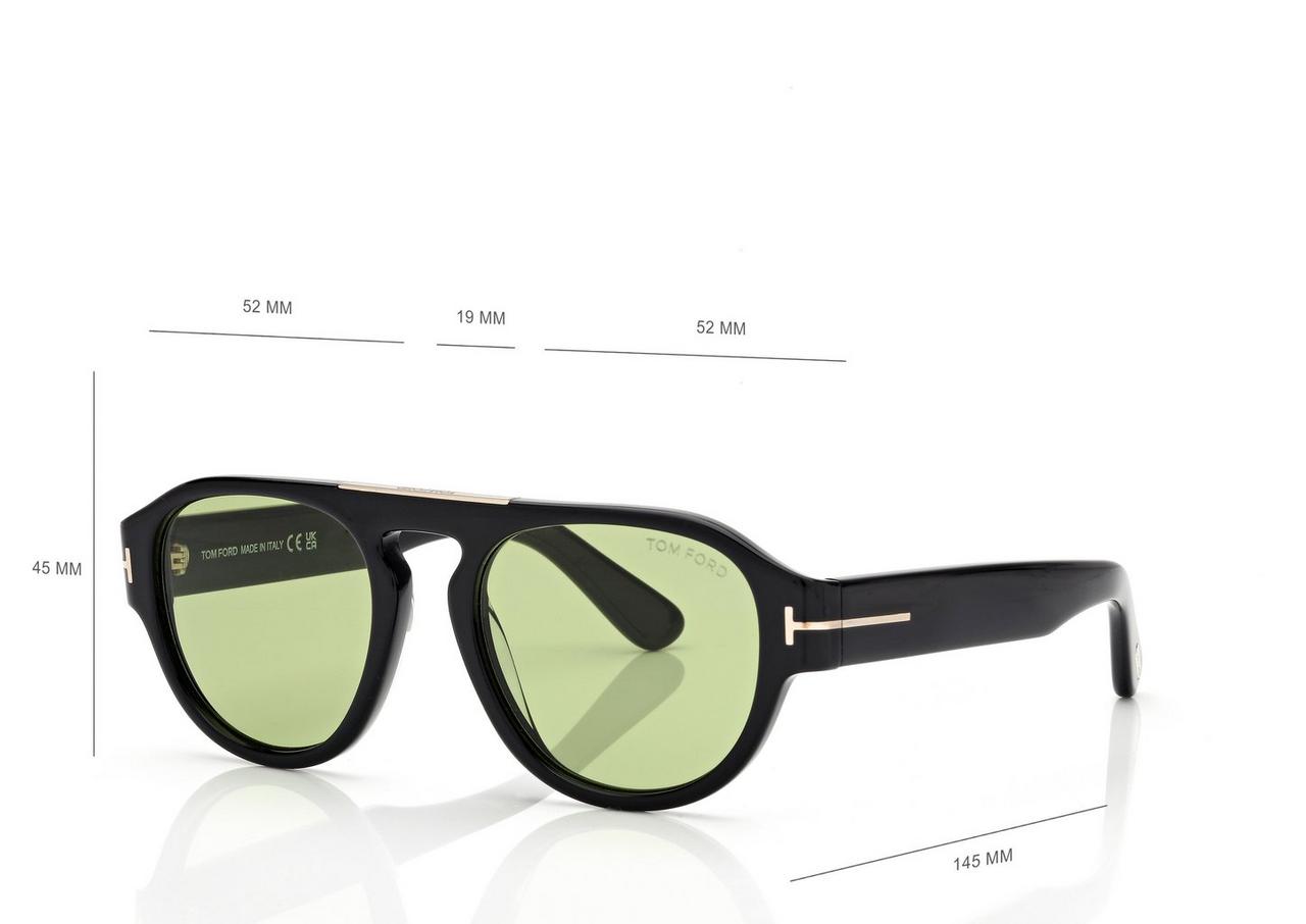TOM FORD  BLACK PABLO-02 SUNGLASSES