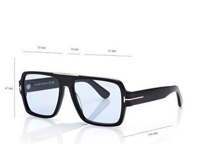 TOM FORD  BLACK SEAN-02 SUNGLASSES