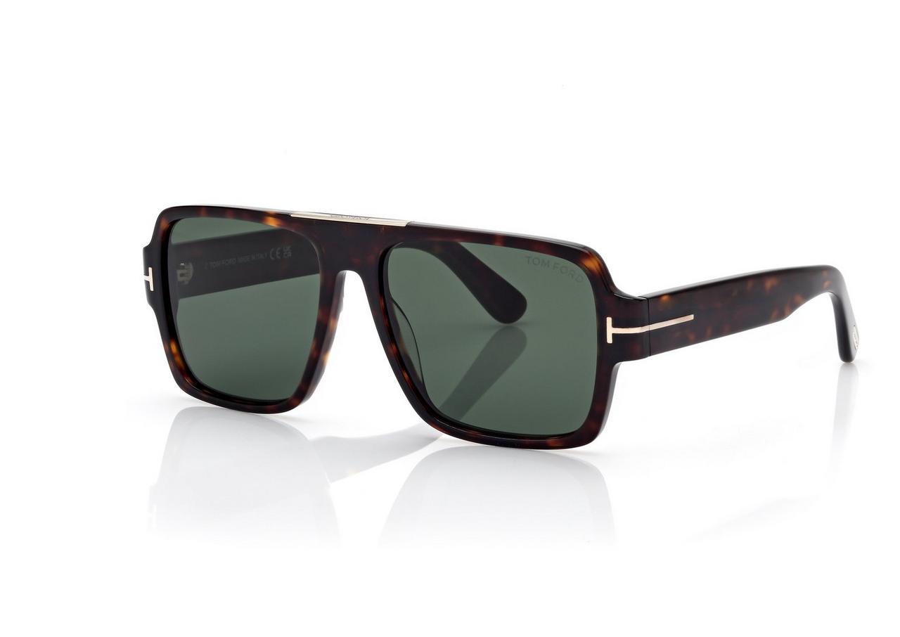 TOM FORD  DARK HAVANA SEAN-02 SUNGLASSES