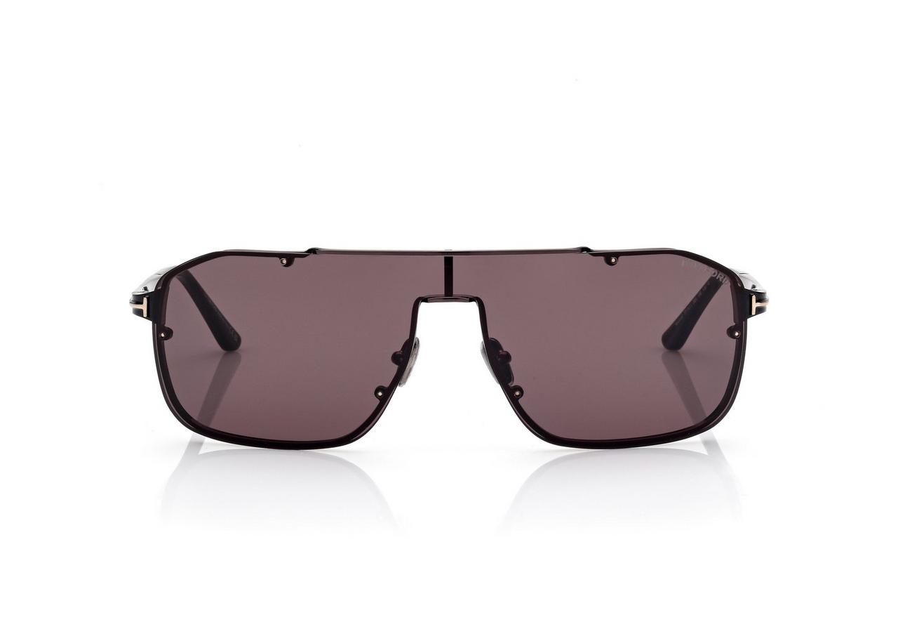 TOM FORD  GUNMETAL ROCK-02 SUNGLASSES