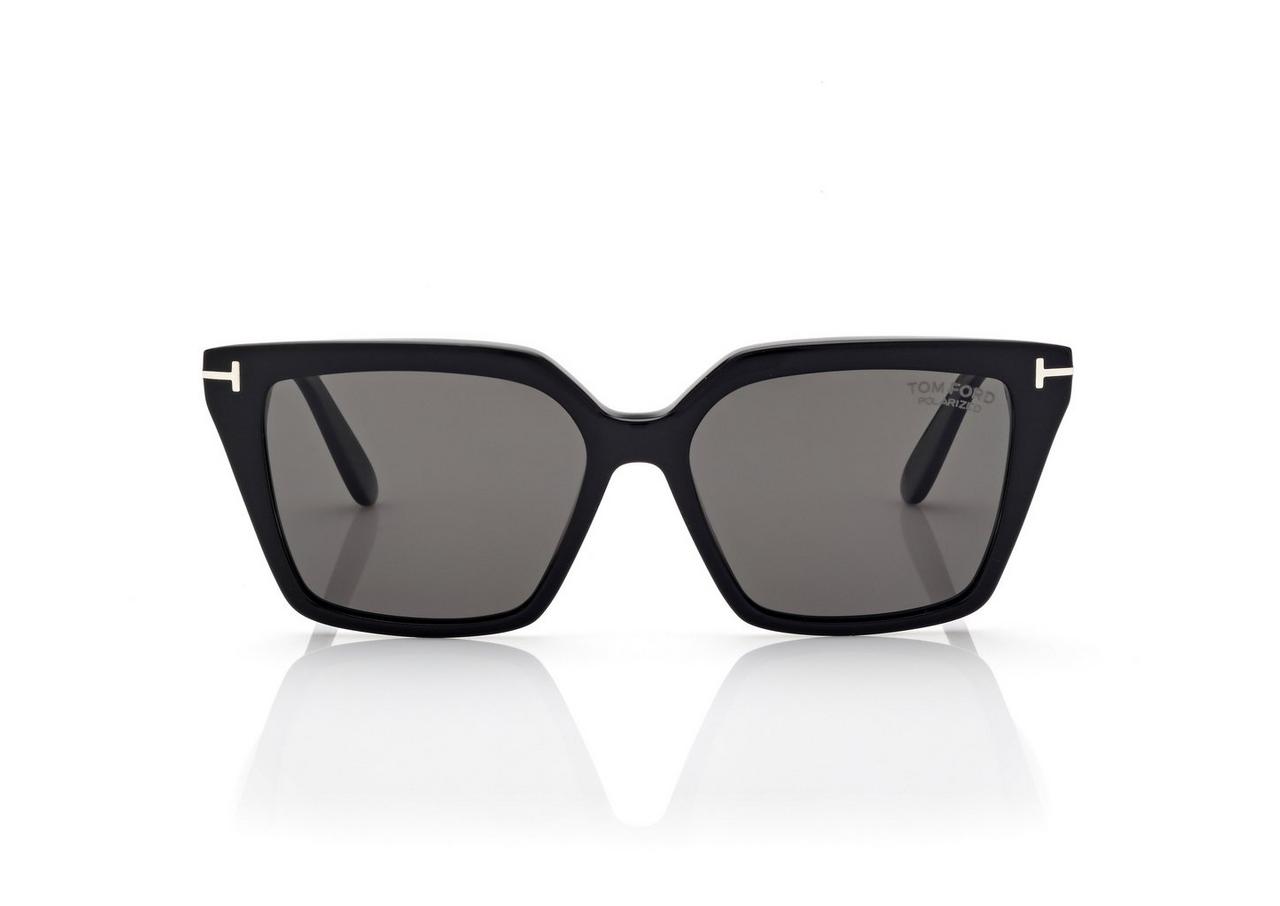 TOM FORD  BLACK ERIN-02 SUNGLASSES
