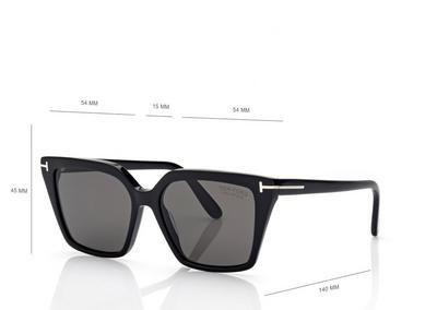 TOM FORD  BLACK ERIN-02 SUNGLASSES