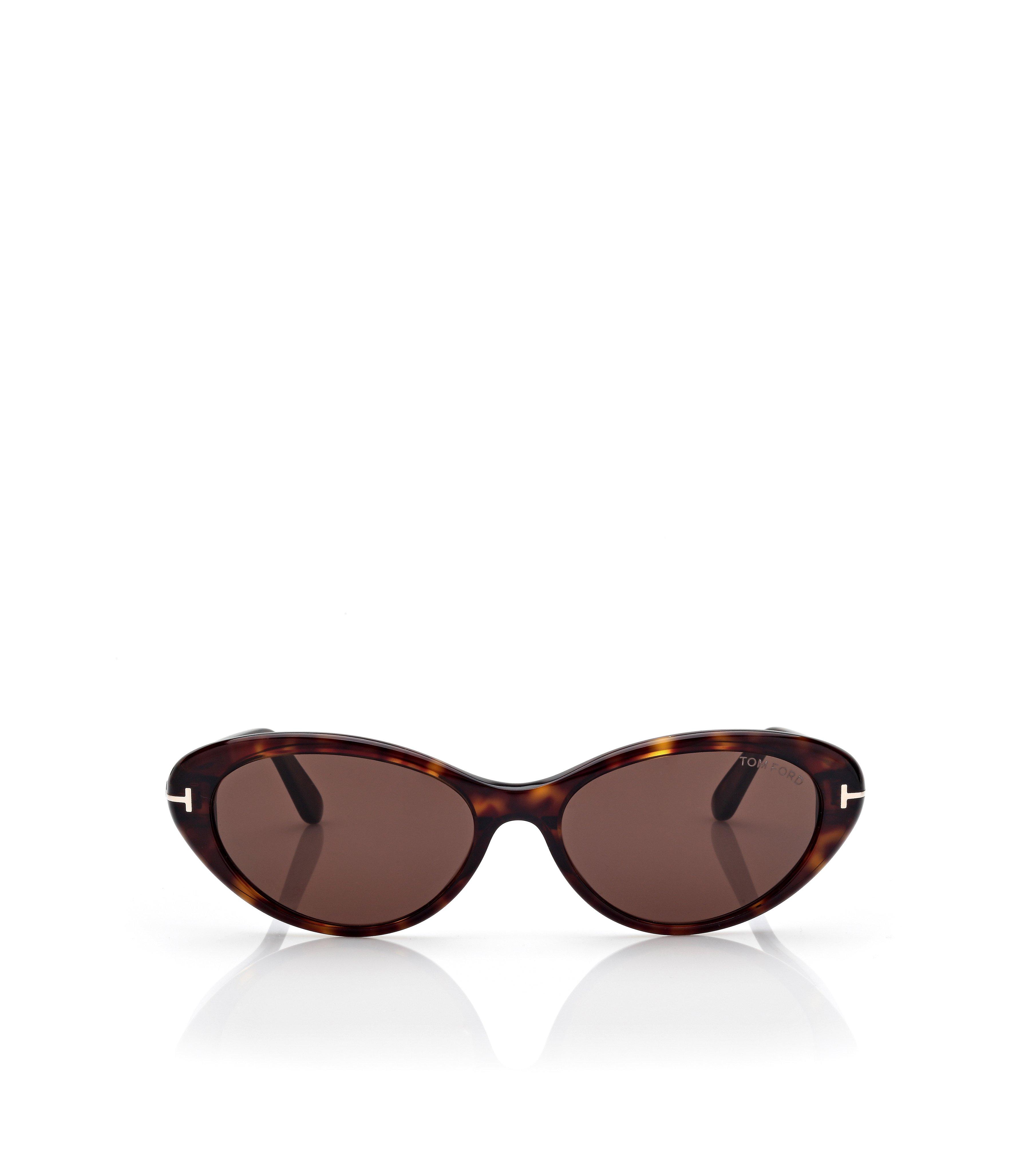CELINA-02 OVAL SUNGLASSES