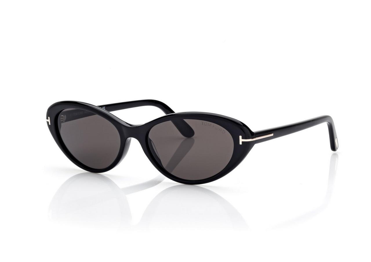 TOM FORD  BLACK CELINA-02 SUNGLASSES