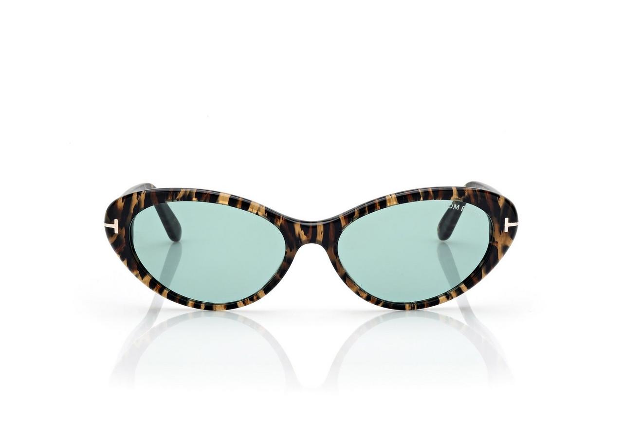 TOM FORD  HAVANA/GREEN GAFAS DE SOL CELINA-02