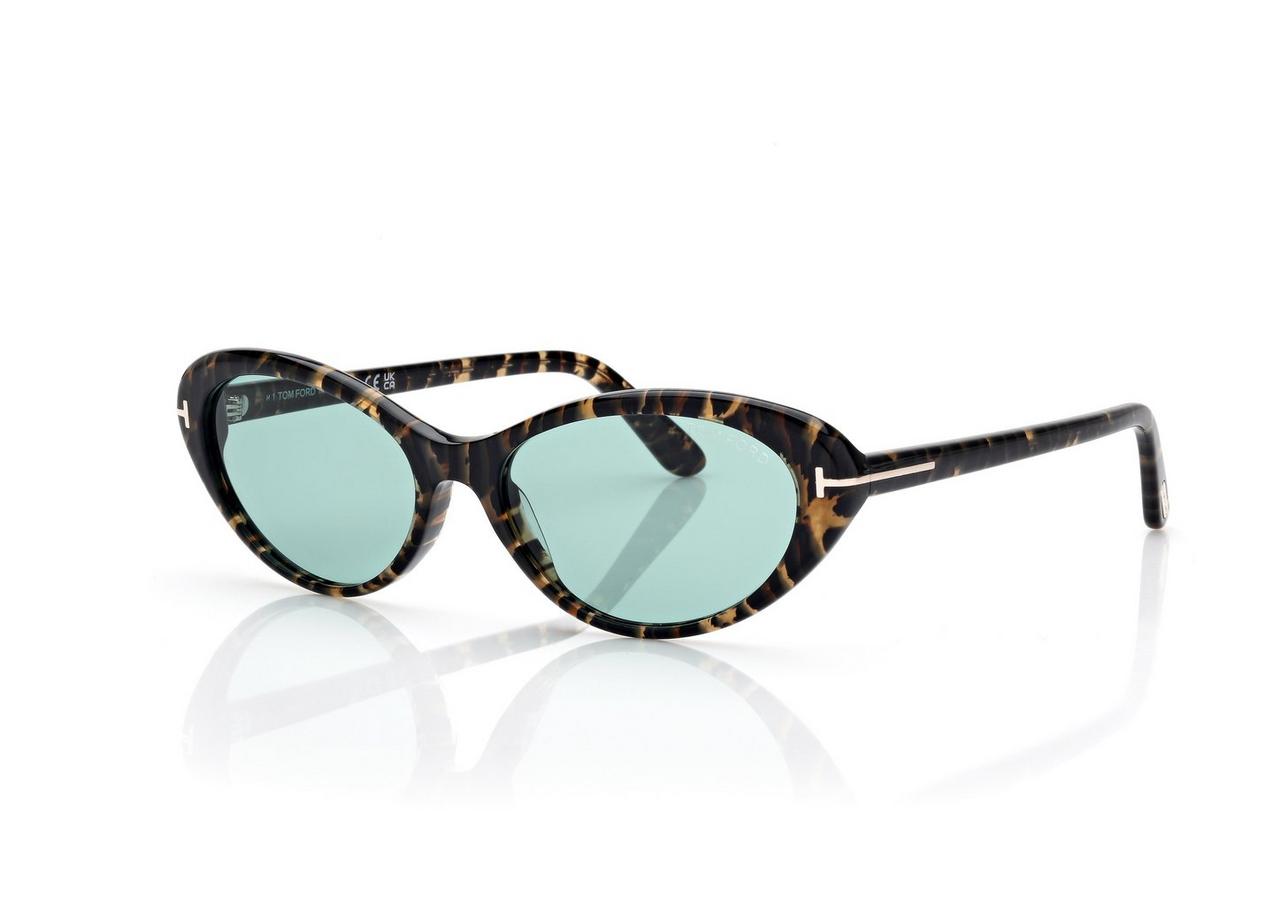 TOM FORD  HAVANA/GREEN GAFAS DE SOL CELINA-02