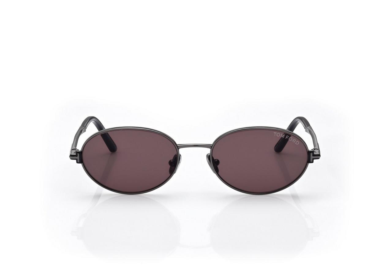 TOM FORD  GUNMETAL GINA-02 SUNGLASSES