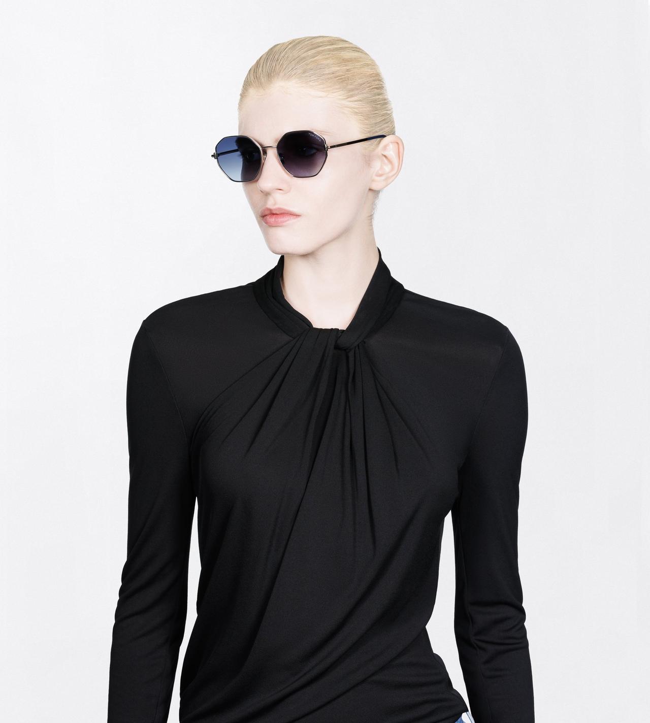 TOM FORD  BLUE FRANCESCA-02 SUNGLASSES