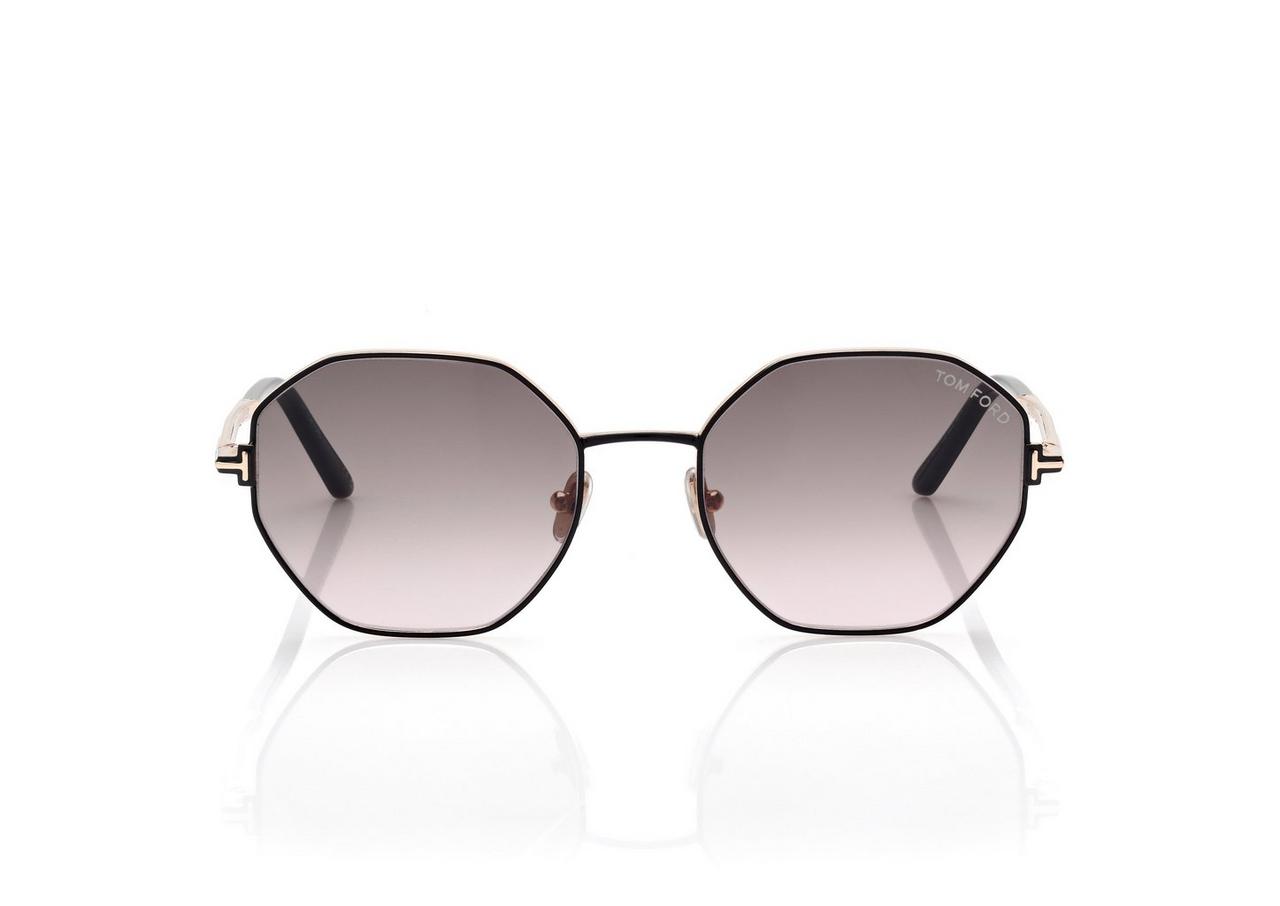 TOM FORD  BLACK FRANCESCA-02 SUNGLASSES