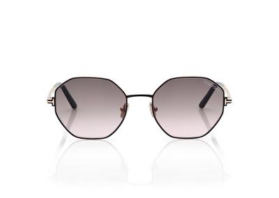 TOM FORD  BLACK FRANCESCA-02 SUNGLASSES