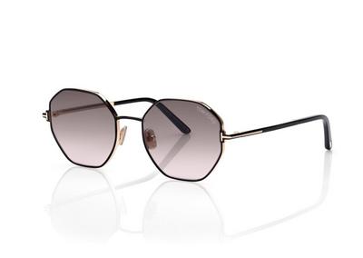 TOM FORD  BLACK FRANCESCA-02 SUNGLASSES