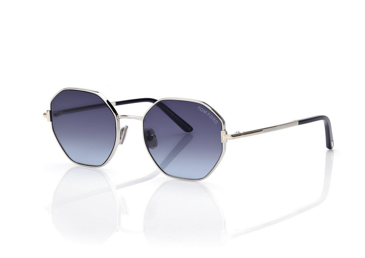 TOM FORD  BLUE FRANCESCA-02 SUNGLASSES