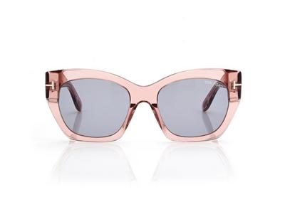 TOM FORD OM shiny pink / smoke JONI SUNGLASSES