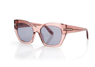 TOM FORD OM shiny pink / smoke JONI SUNGLASSES