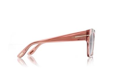 TOM FORD OM shiny pink / smoke JONI SUNGLASSES