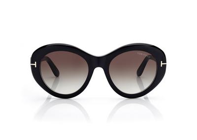 TOM FORD OM BLACK ELODIE SUNGLASSES