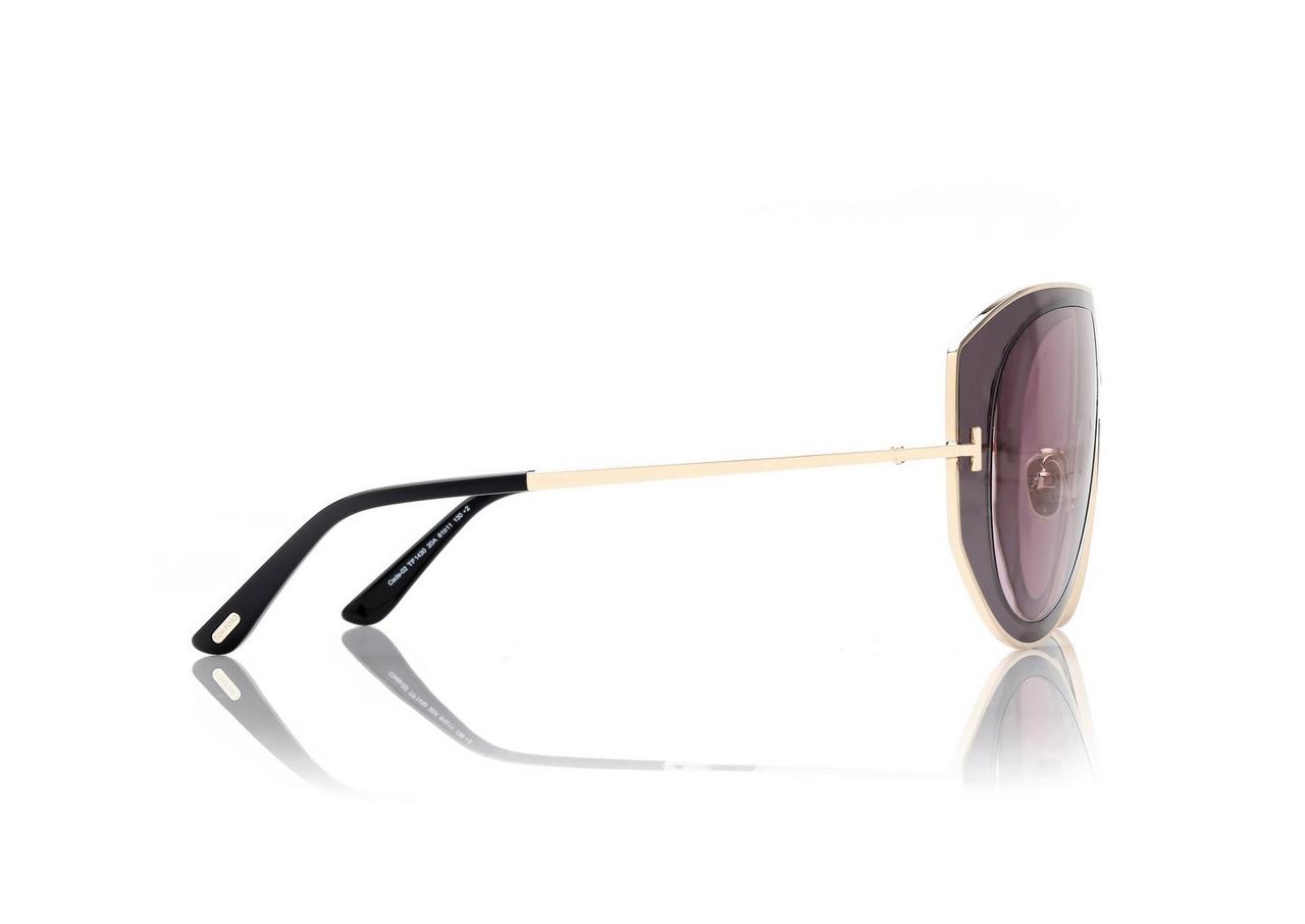 TOM FORD  GREY/OTHER / SMOKE LUNETTES DE SOLEIL CADE-02