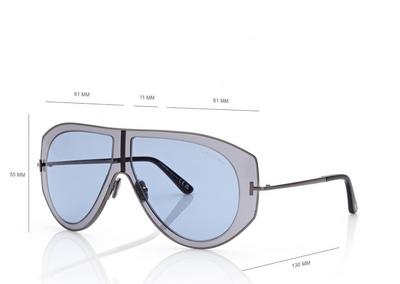 TOM FORD  GREY CADE-02 SUNGLASSES