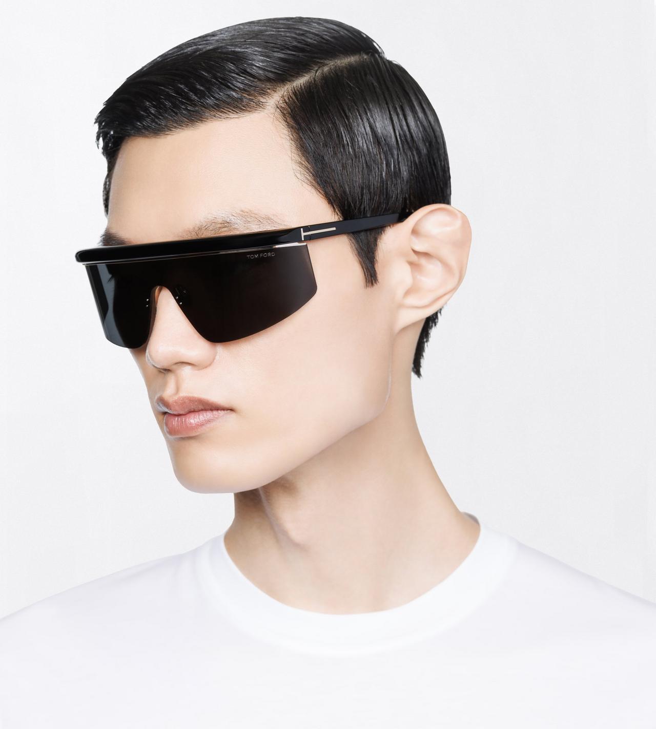 TOM FORD  BLACK WEST-02 SUNGLASSES