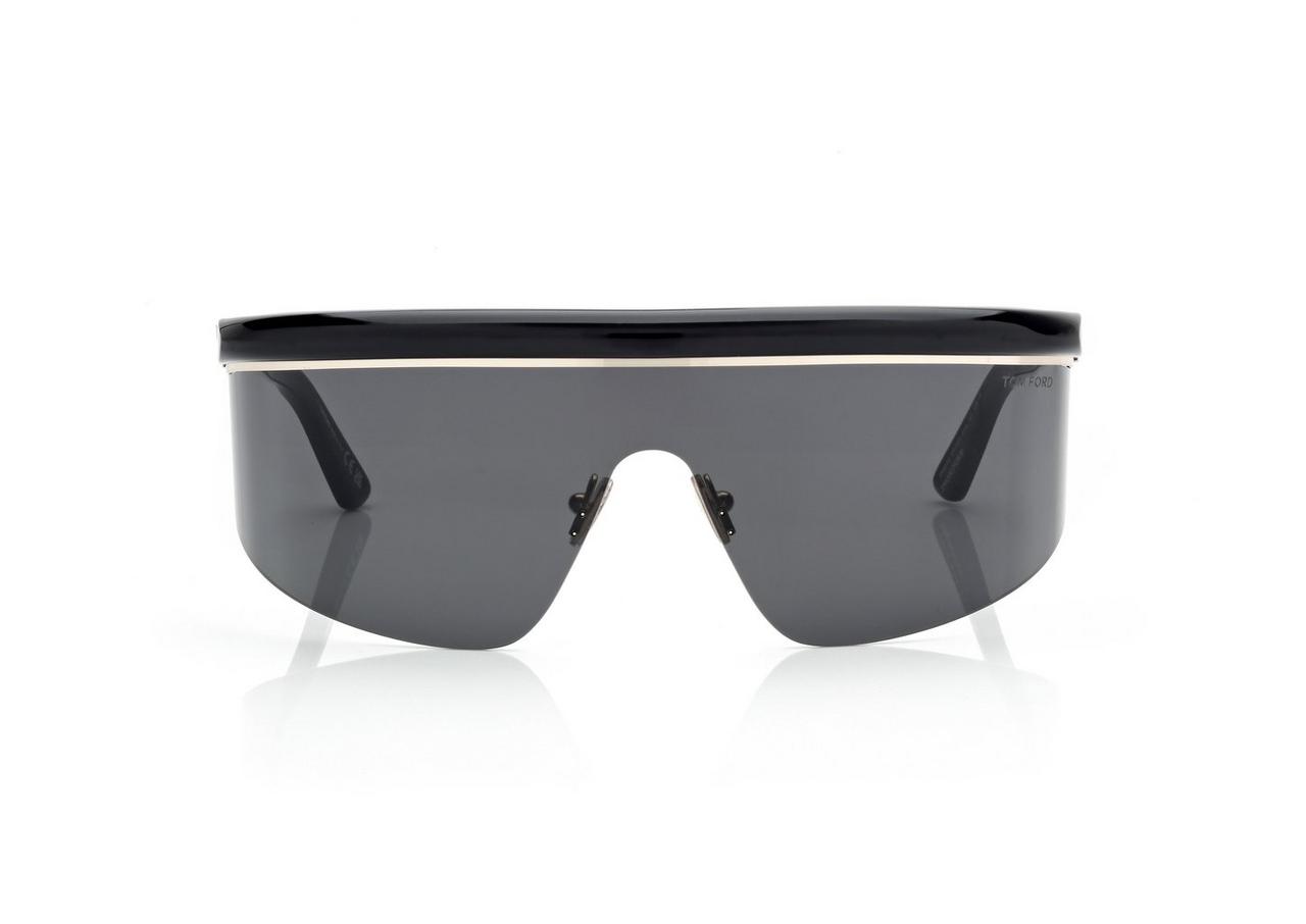 TOM FORD  BLACK WEST-02 SUNGLASSES