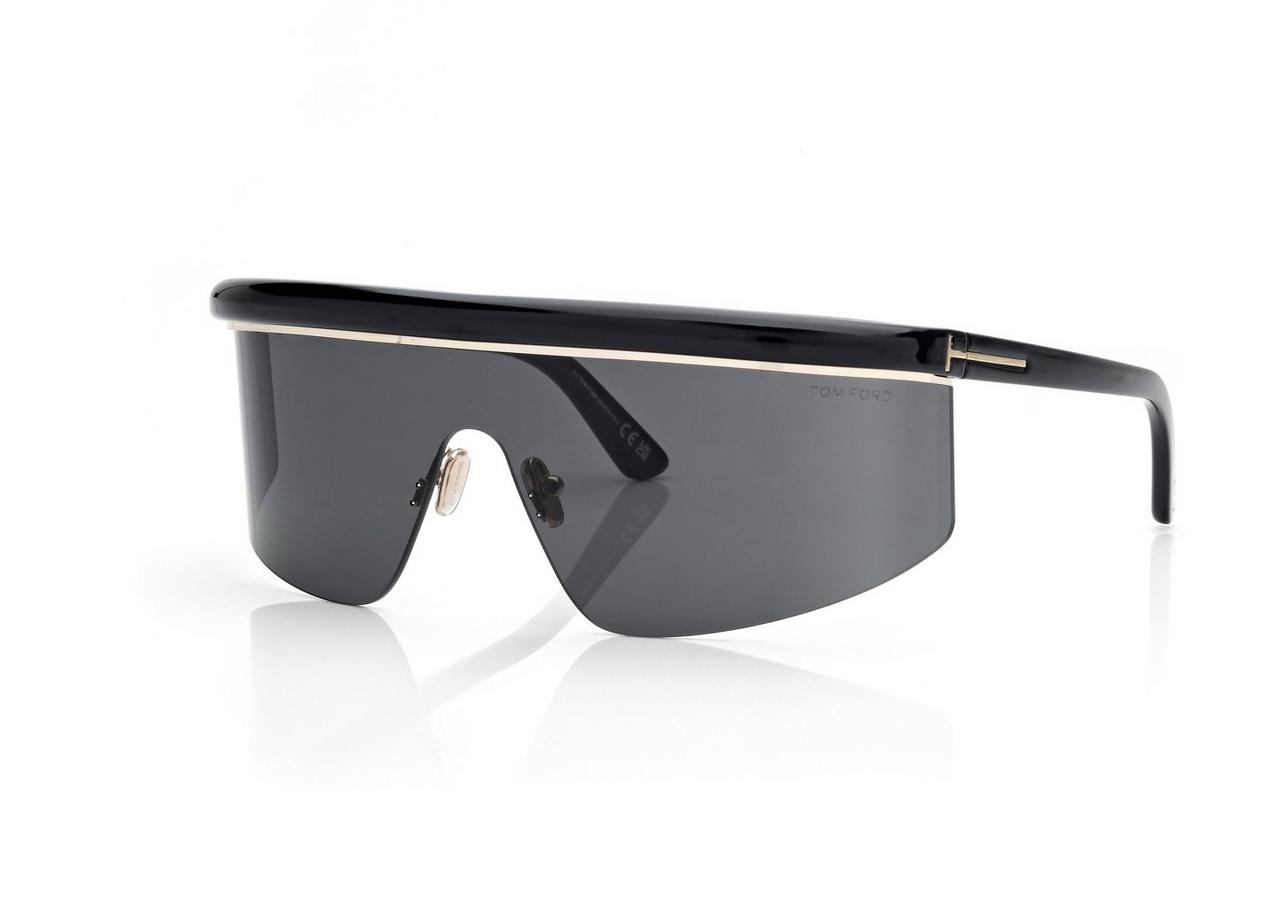 TOM FORD  BLACK WEST-02 SUNGLASSES