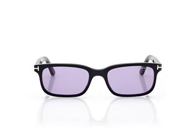 TOM FORD  SHINY BLACK + VIOLET SCOUT-02 SUNGLASSES