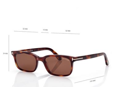 TOM FORD  VINTAGE HAVANA SCOUT-02 SUNGLASSES
