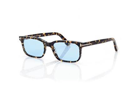 TOM FORD  DARK HAVANA/BLUE SCOUT-02 SUNGLASSES