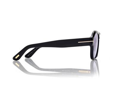 TOM FORD  SHINY BLACK + VIOLET MASON-02 SUNGLASSES