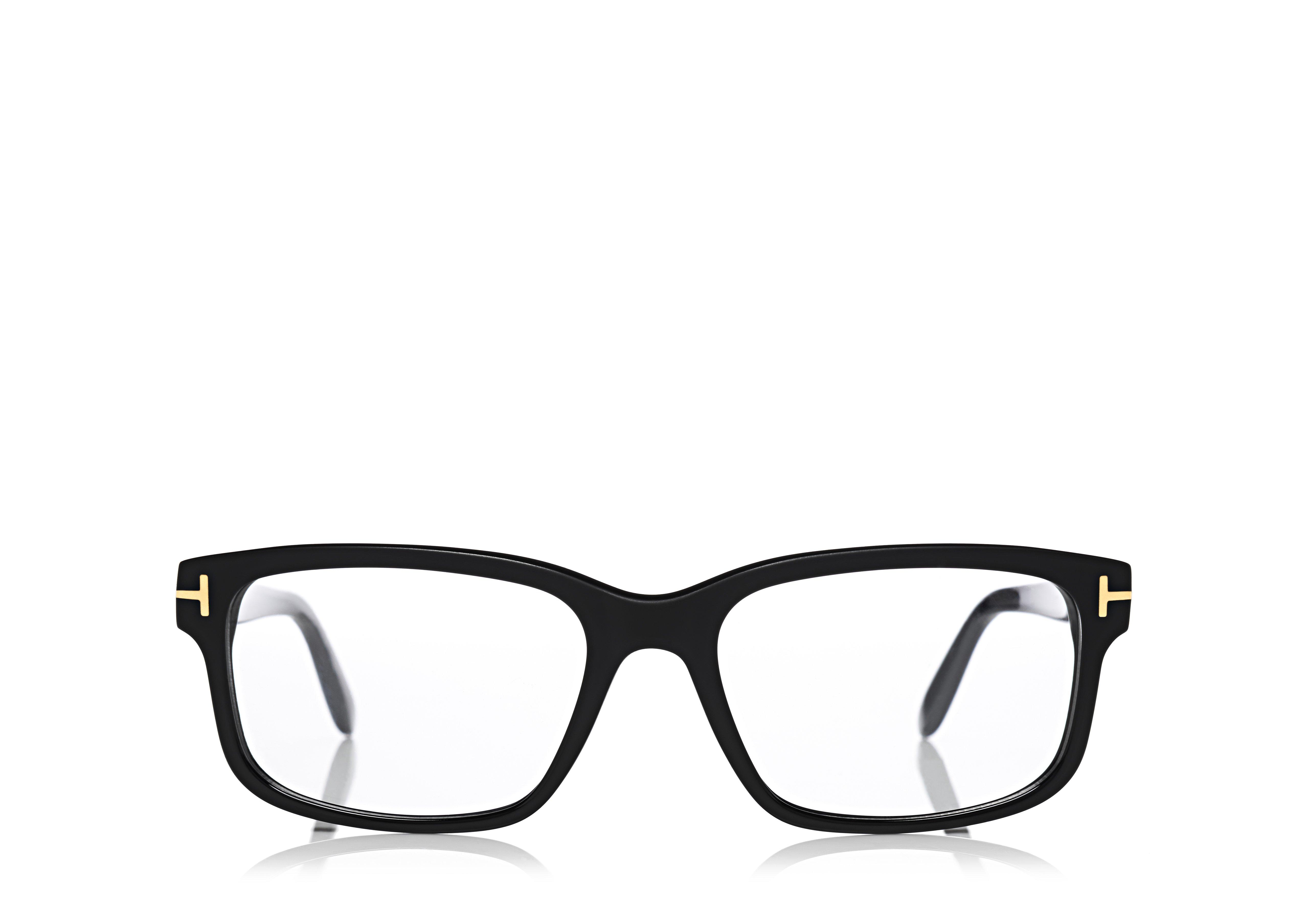 Tom ford square store metal optical frame