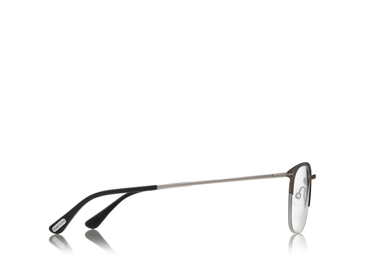 Tom ford square hot sale metal optical frame