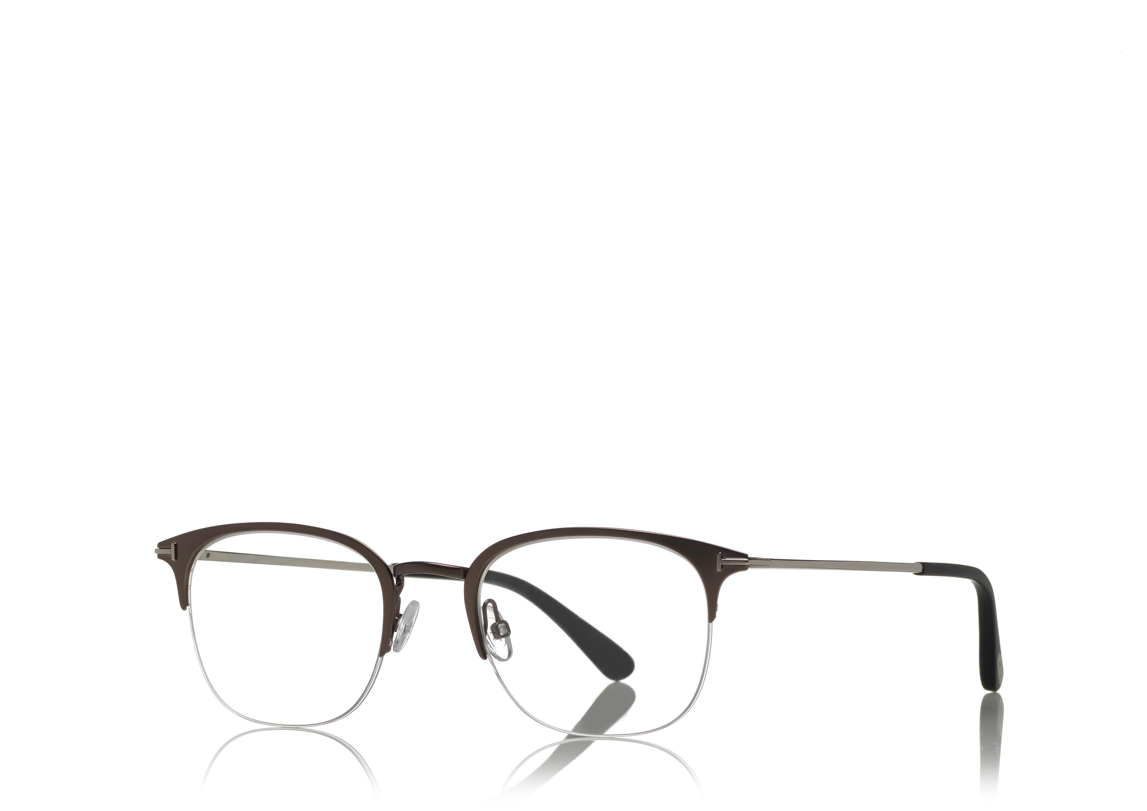 Tom ford square metal best sale optical frame