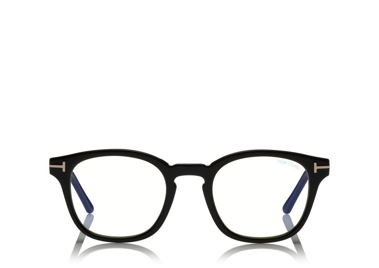 BLUE BLOCK SOFT ROUND OPTICALS image number 0