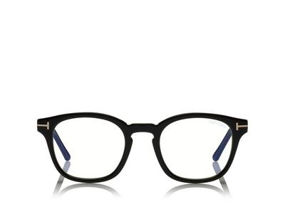 BLUE BLOCK SOFT ROUND OPTICALS image number 0