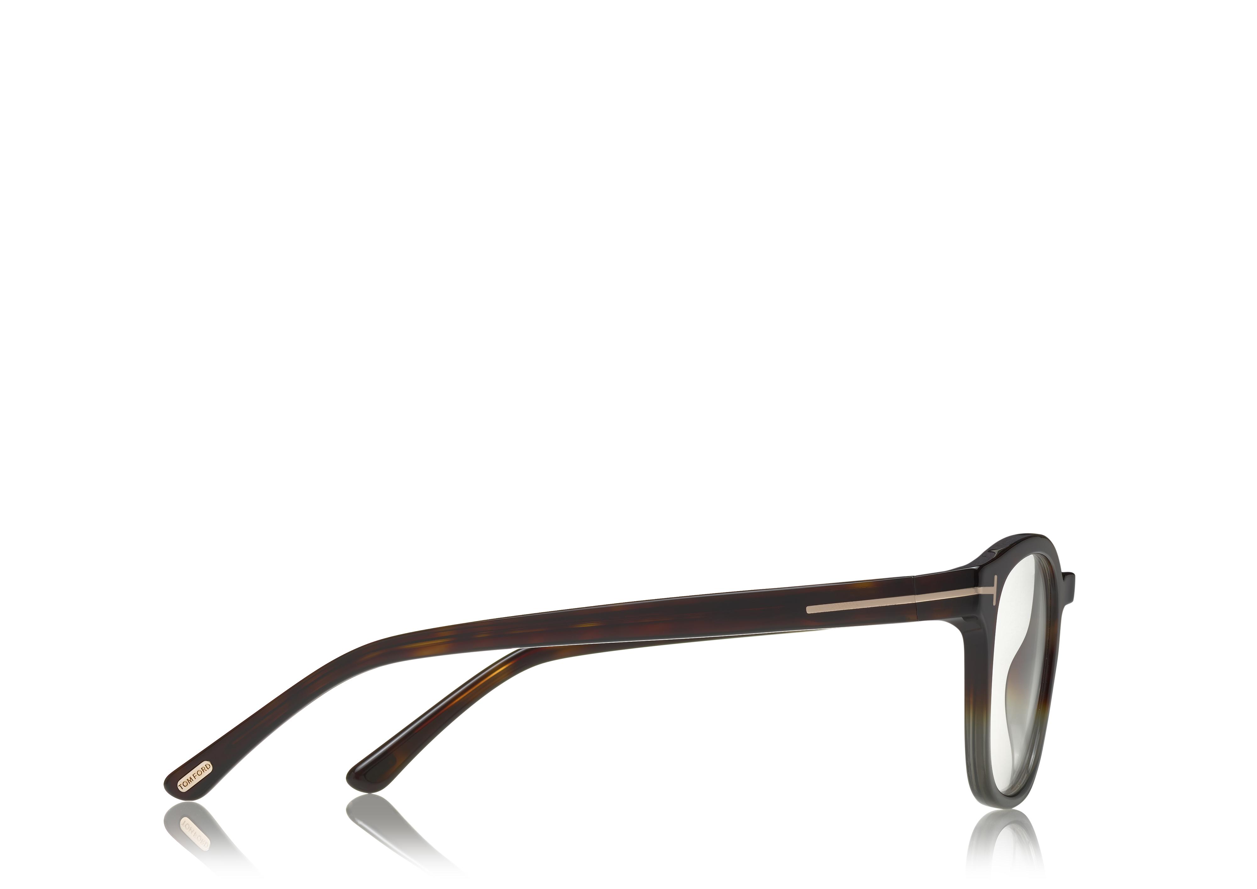 BLUE BLOCK SOFT ROUND OPTICALS | Tom Ford Fashion