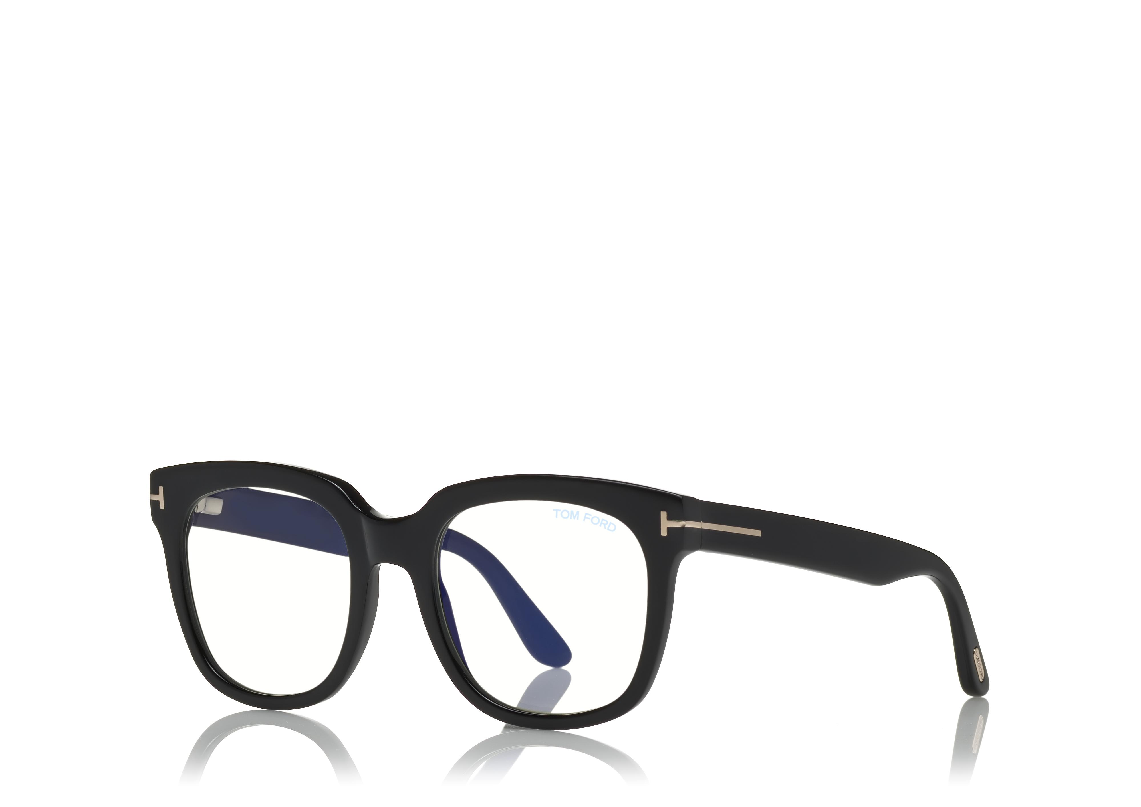 BLUE BLOCK LARGE OPTICALS | Tom Ford Fashion