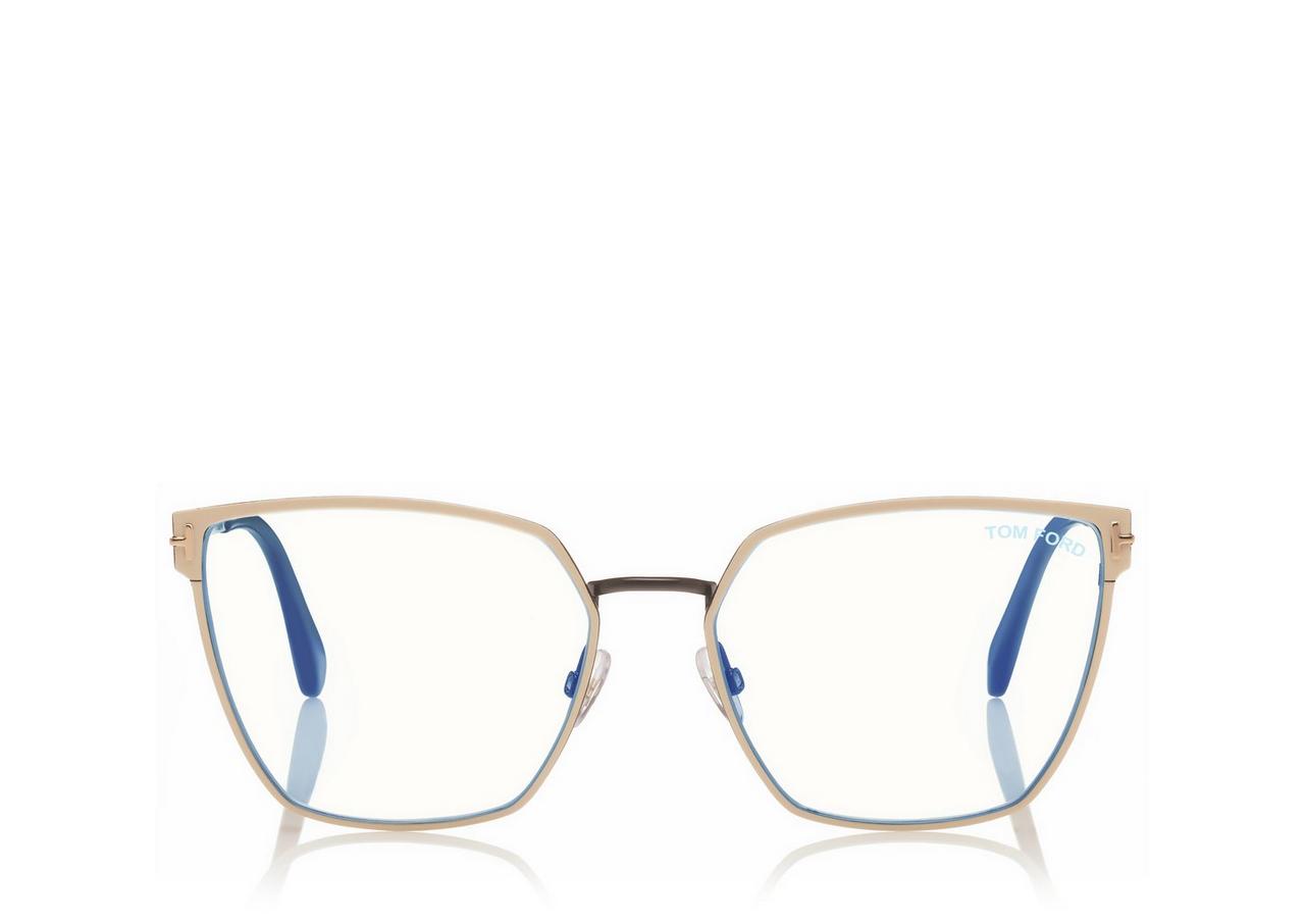 BLUE BLOCK SOFT SQUARE OPTICALS image number 0