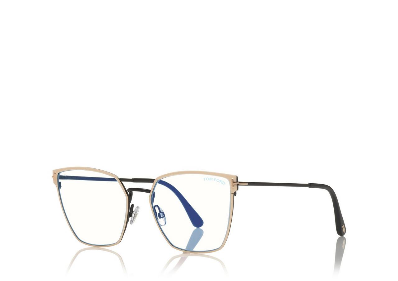 BLUE BLOCK SOFT SQUARE OPTICALS image number 1