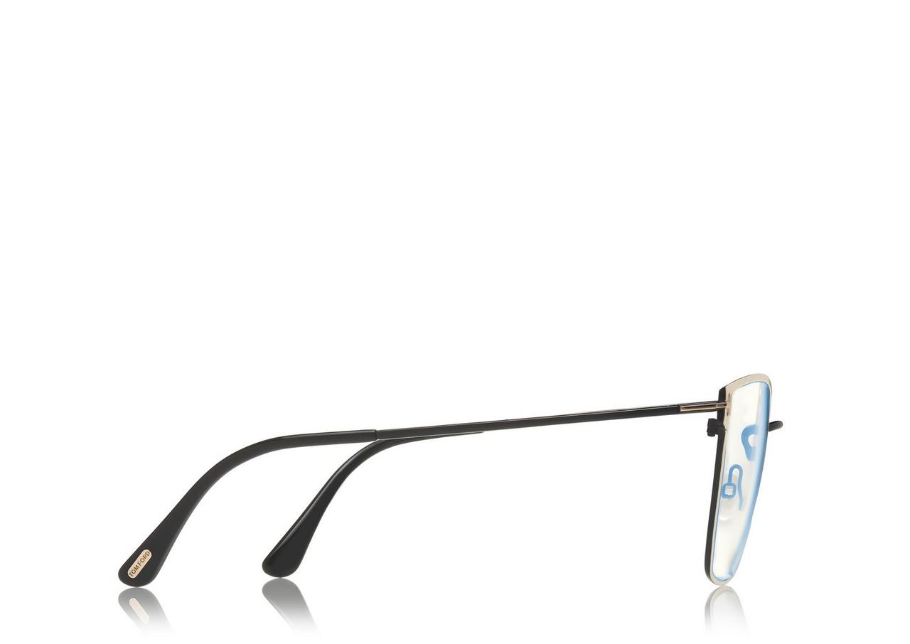 BLUE BLOCK SOFT SQUARE OPTICALS image number 2