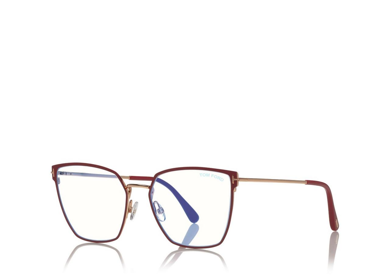 Tom ford blue block soft store square optical