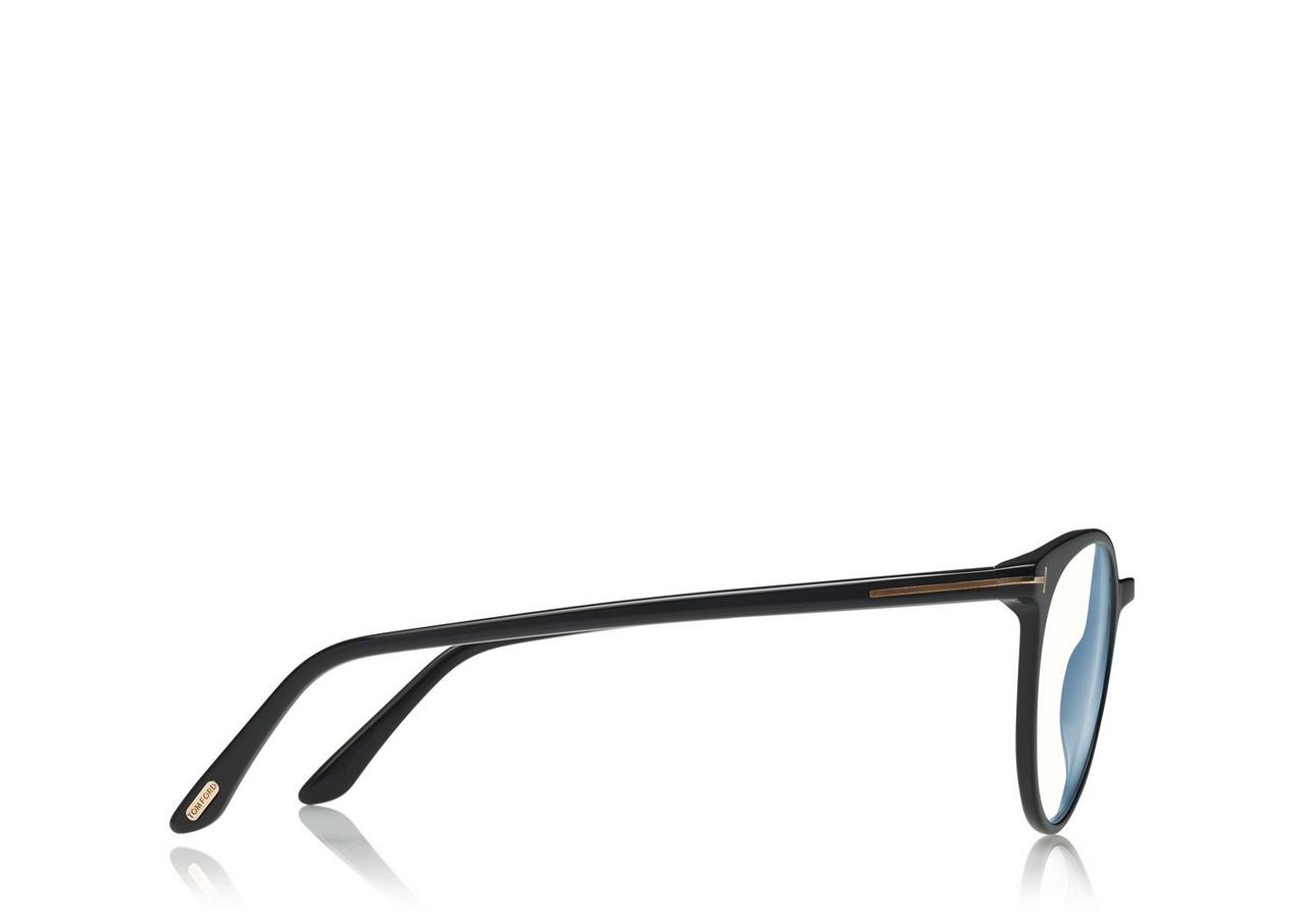 BLUE BLOCK SOFT ROUND OPTICALS image number 2