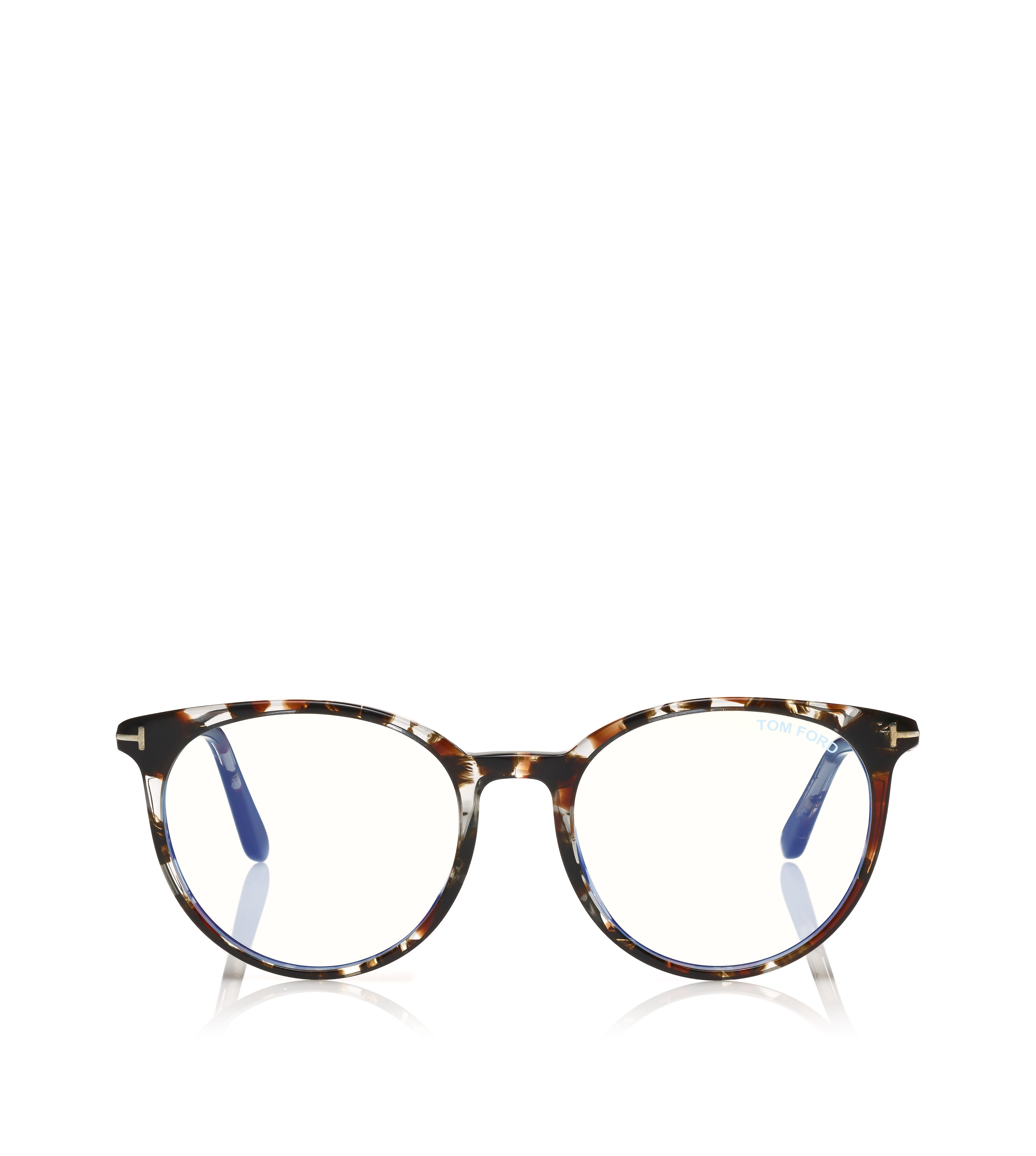 BLUE BLOCK SOFT ROUND OPTICALS