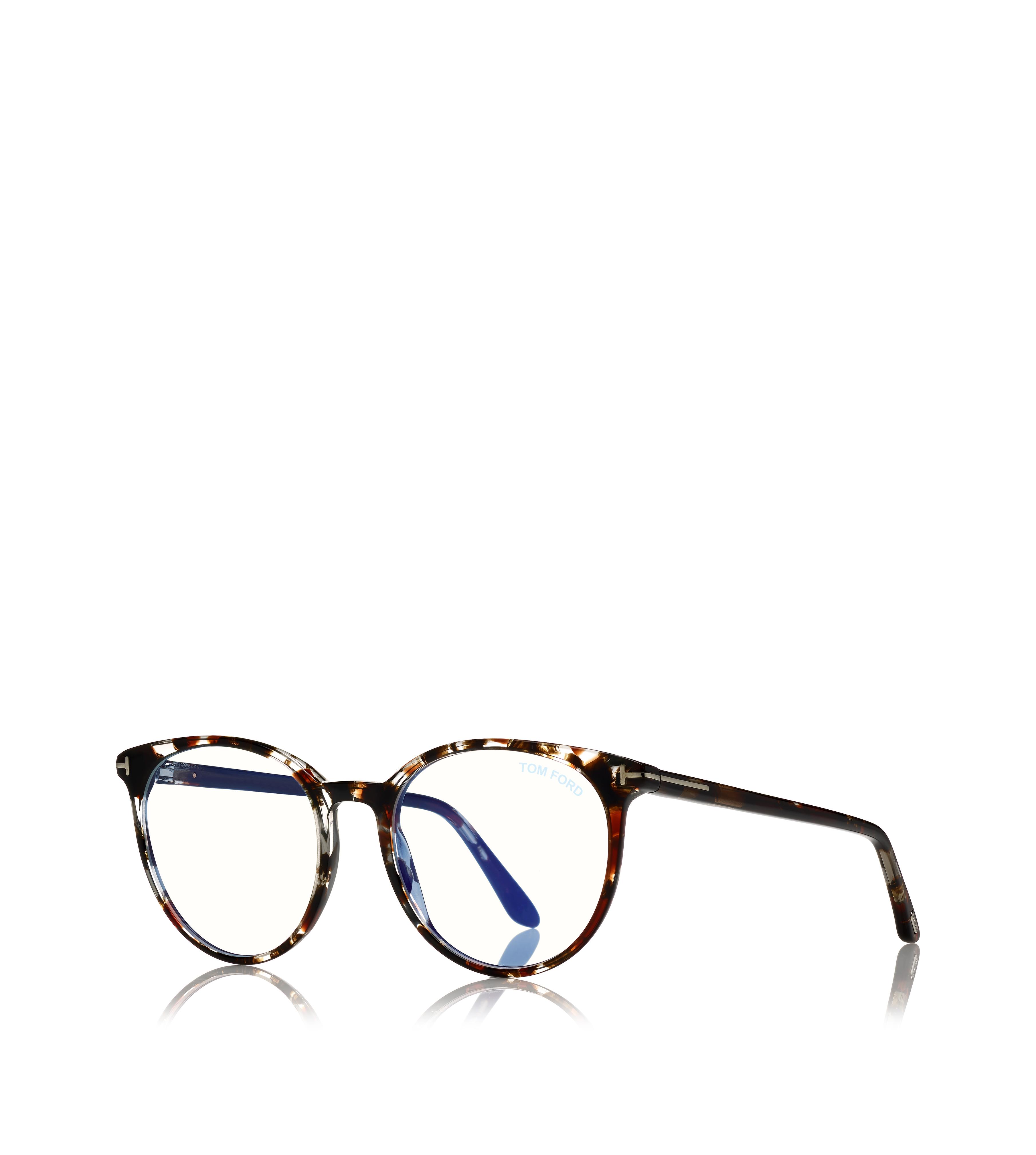 BLUE BLOCK SOFT ROUND OPTICALS