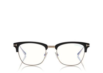 BLUE BLOCK BROWLINE OPTICALS image number 0