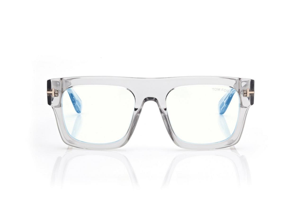 TOM FORD OM GREY BLUE BLOCK FAUSTO OPTICALS