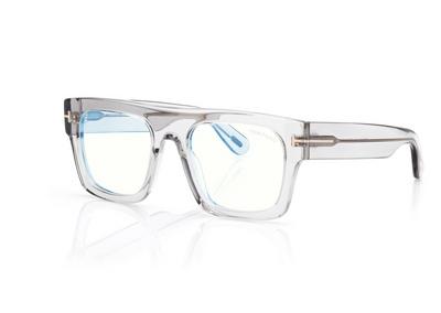 TOM FORD OM GREY BLUE BLOCK FAUSTO OPTICALS