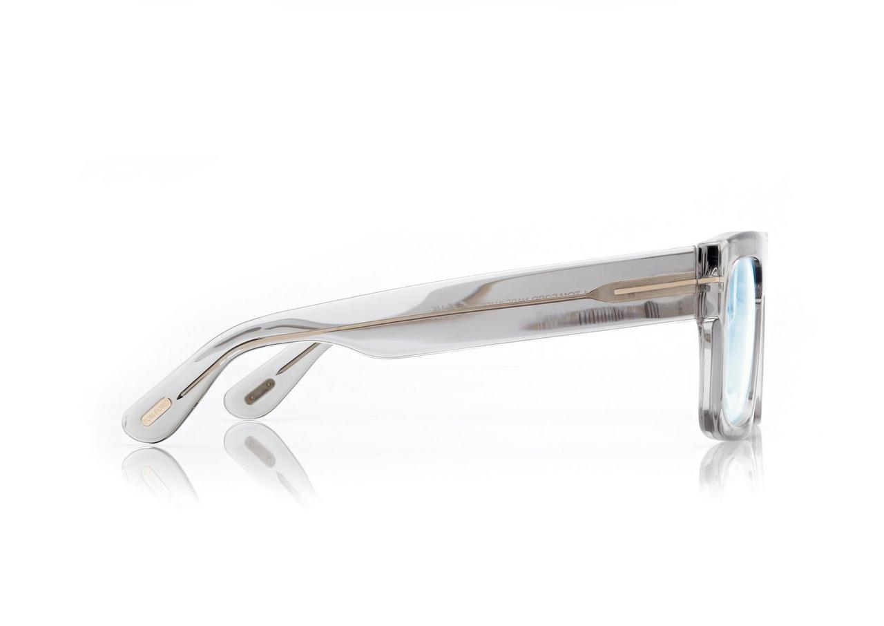 TOM FORD OM GREY BLUE BLOCK FAUSTO OPTICALS